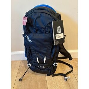 Camelbak L.U.X.E. 2.0 Black Hydration Pack With 3L Reservoir Camping Hiking $115